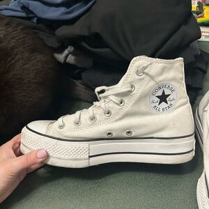 Converse Women's White High-Top Sneakers